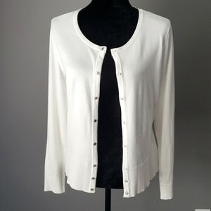 EUC WHBM White Cardigan size M